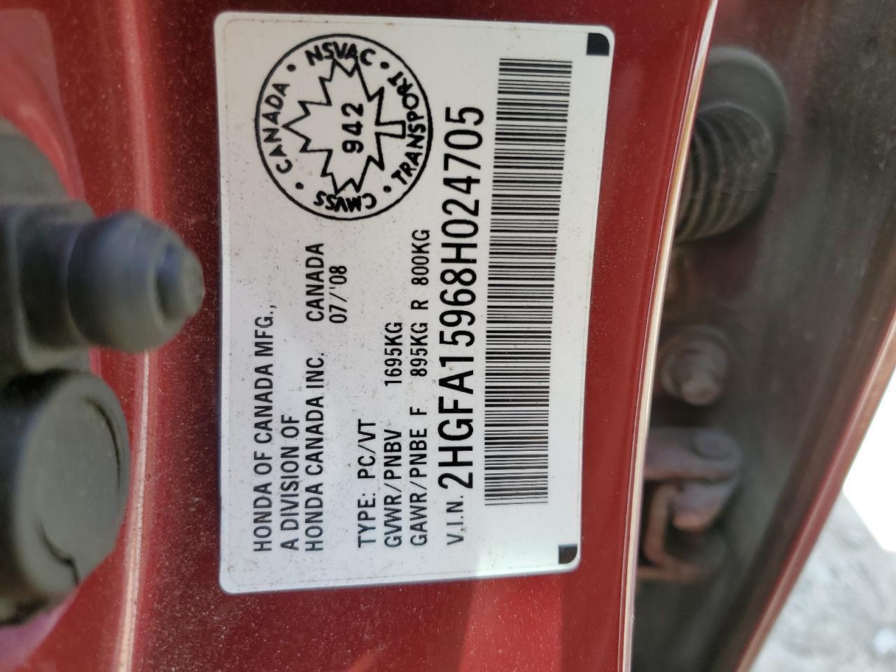 2008 Honda Civic - Image 12