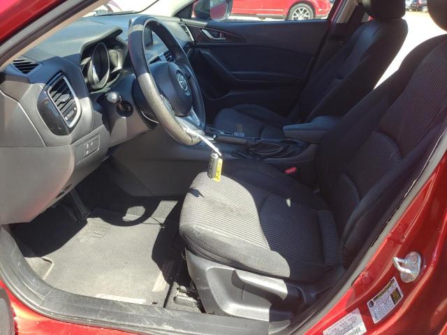  MAZDA 3 2016 Czerwony