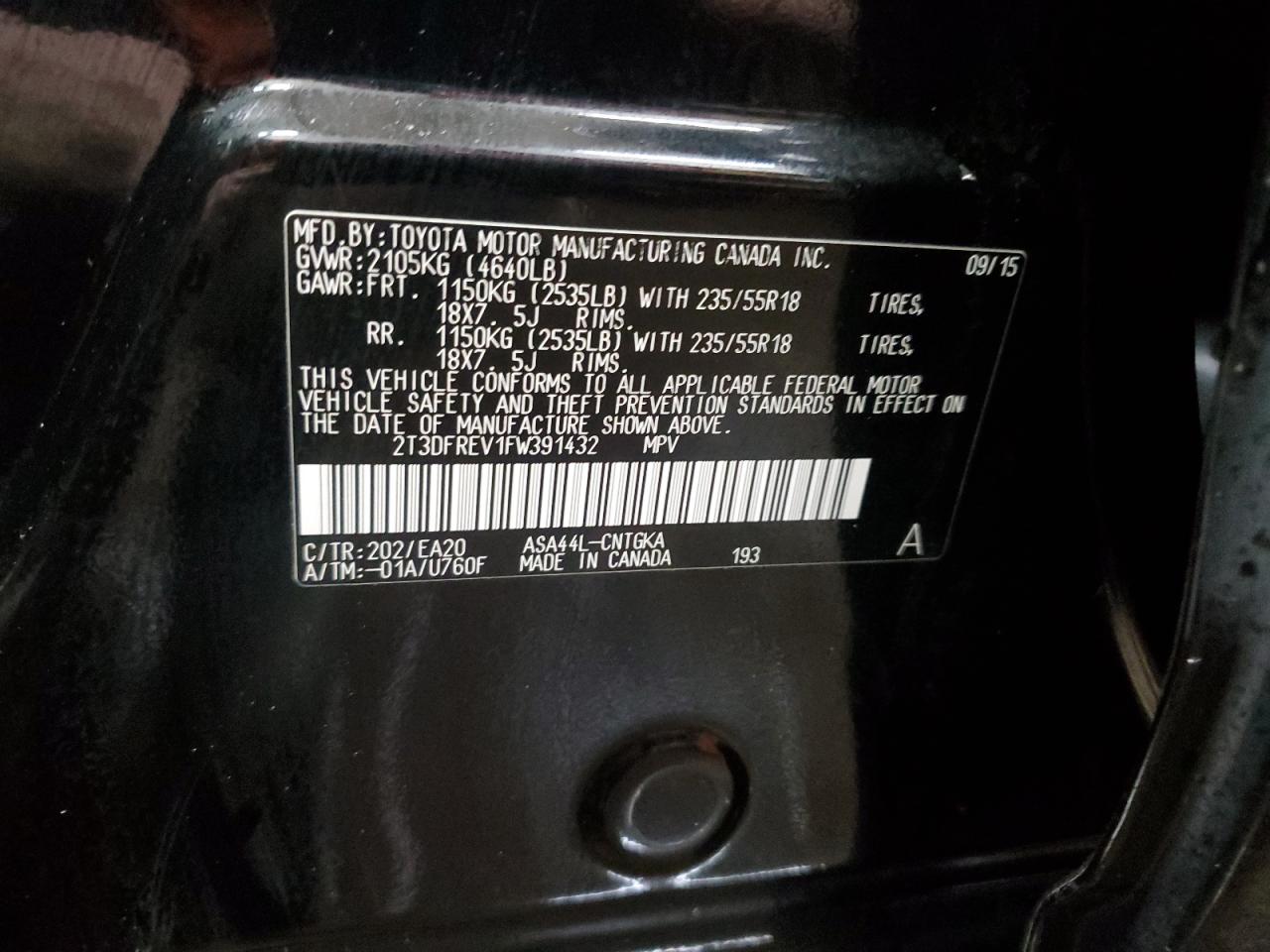2015 Toyota RAV 4 - Image 14