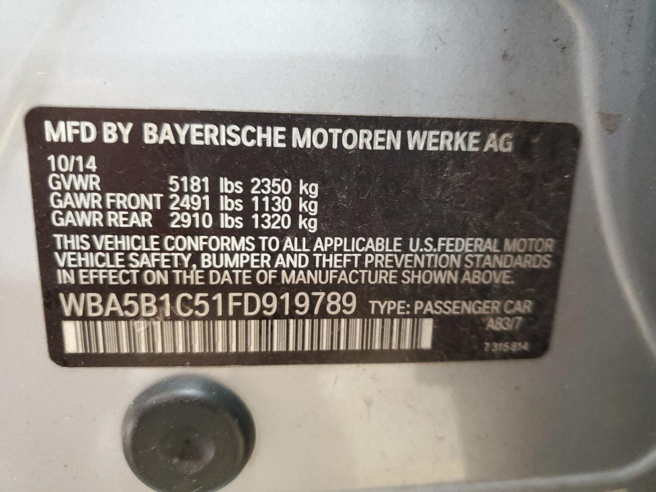 2015 BMW 5er - Image 12