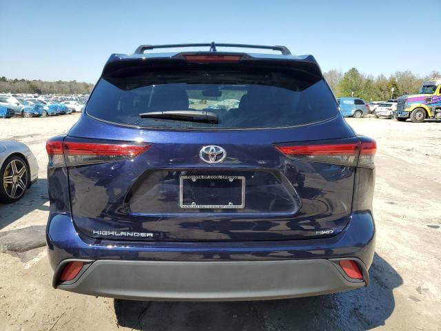  TOYOTA HIGHLANDER 2023 Granatowy