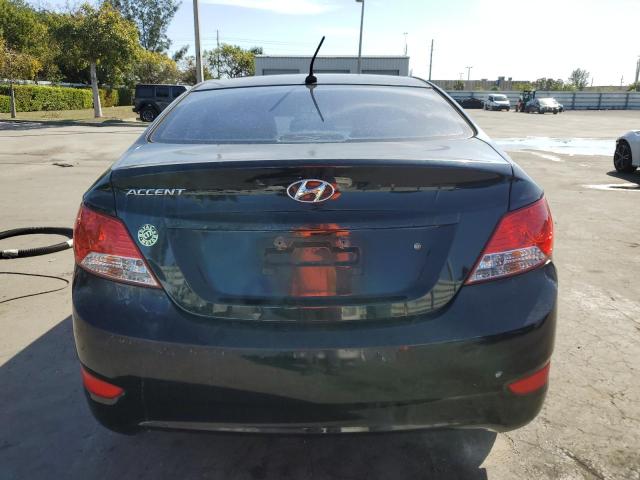 Sedans HYUNDAI ACCENT 2012 Czarny