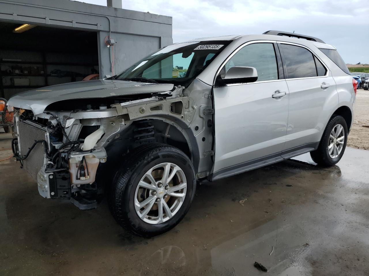 2016 Chevrolet Equinox Lt продається в West Palm Beach, FL - Front End