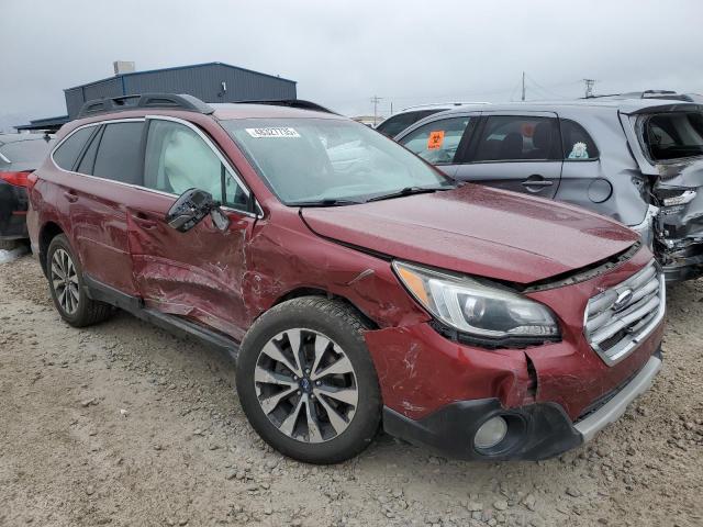  SUBARU OUTBACK 2017 Бордовый