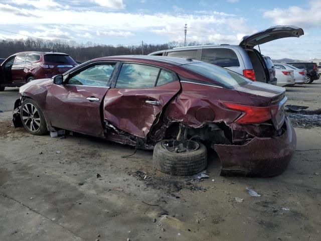 Sedans NISSAN MAXIMA 2017 Maroon
