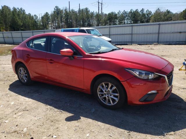  MAZDA 3 2016 Czerwony