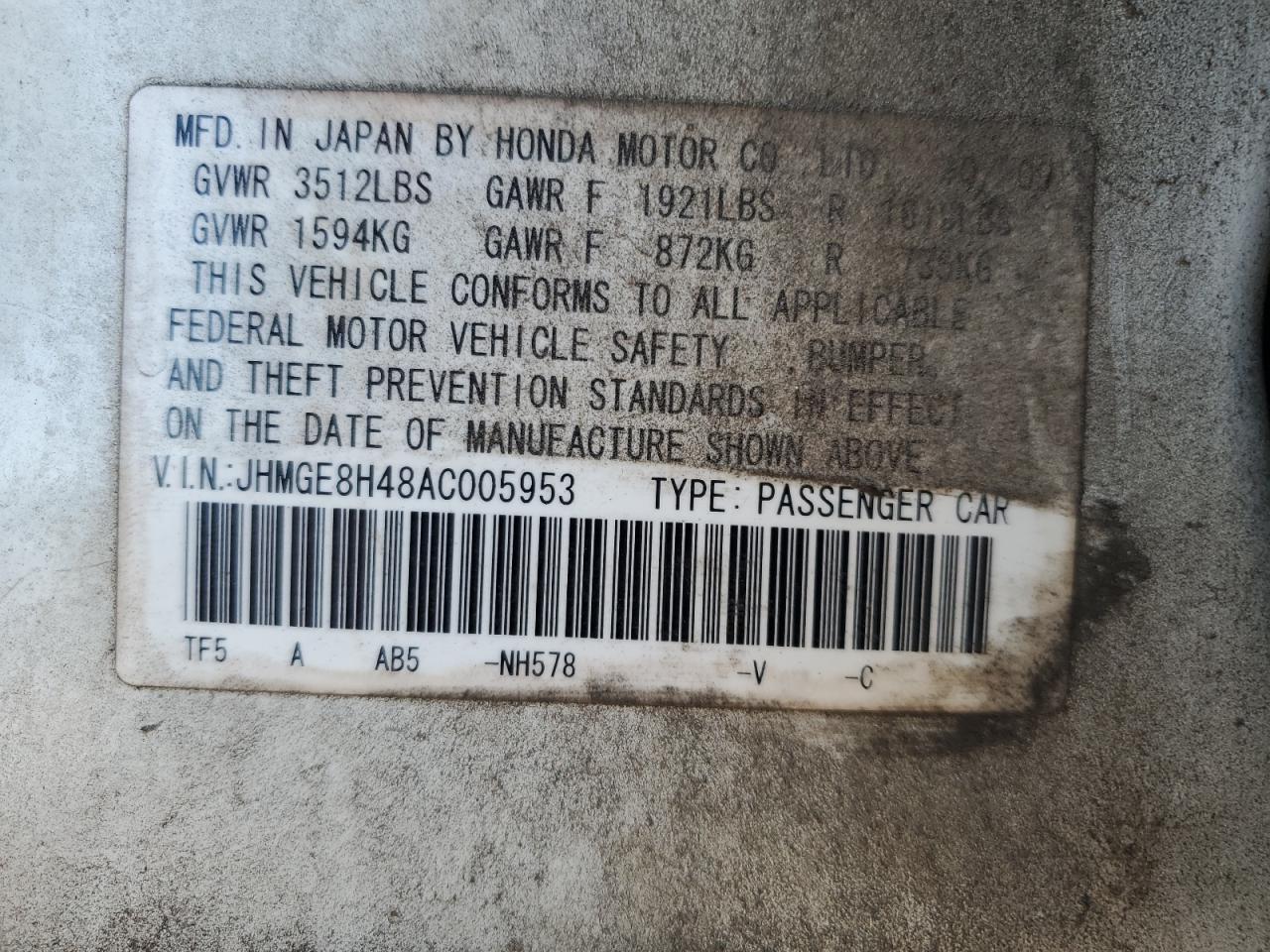 2010 Honda Fit - Image 13