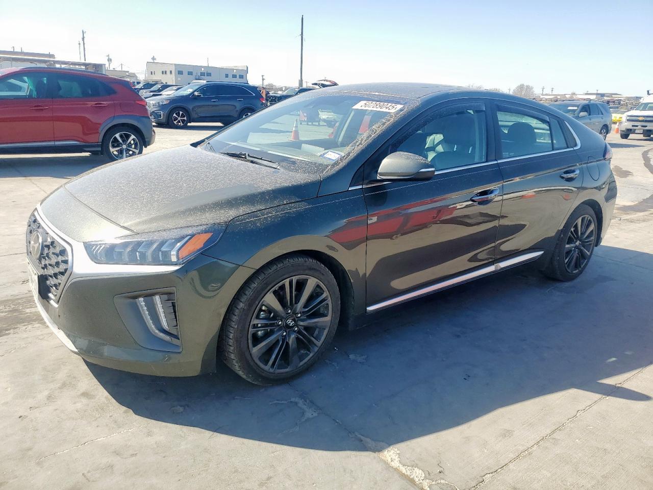 2021 Hyundai Ioniq Limited zu verkaufen in Grand Prairie, TX - Hail