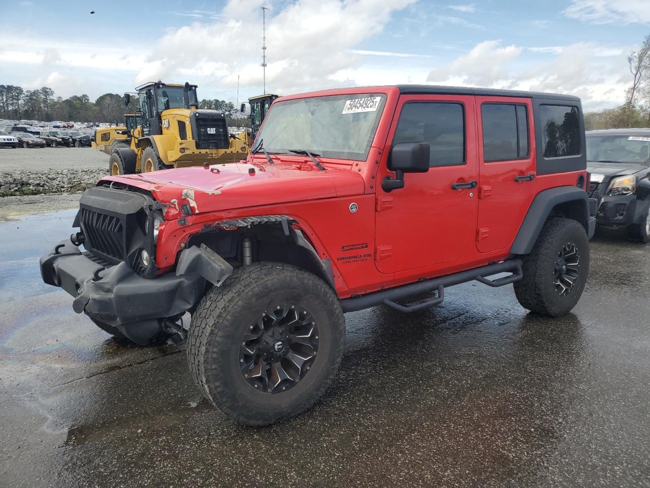 2017 Jeep Wrangler Unlimited Sport за продажба в Dunn, NC - Front End