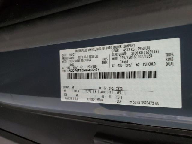 2021 FORD TRANSIT T-350 HD  