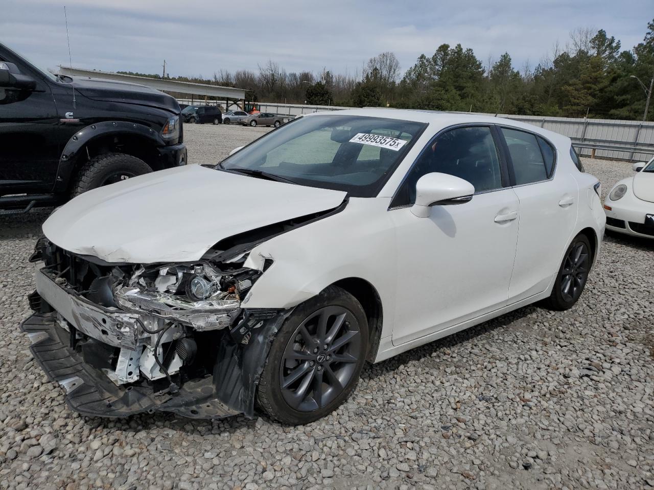 2012 Lexus Ct 200 продається в Memphis, TN - Front End