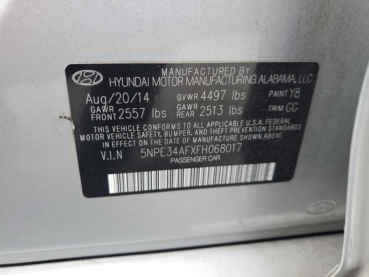 2015 Hyundai Sonata - Image 12