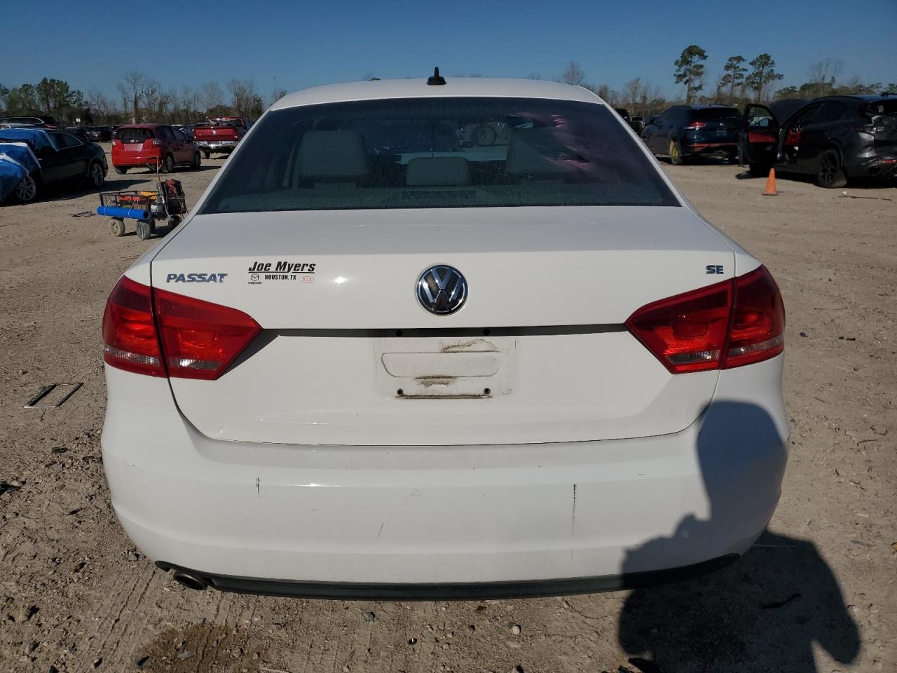 2013 Volkswagen Passat Se VIN: 1VWBP7A34DC142780 Lot: 48653365