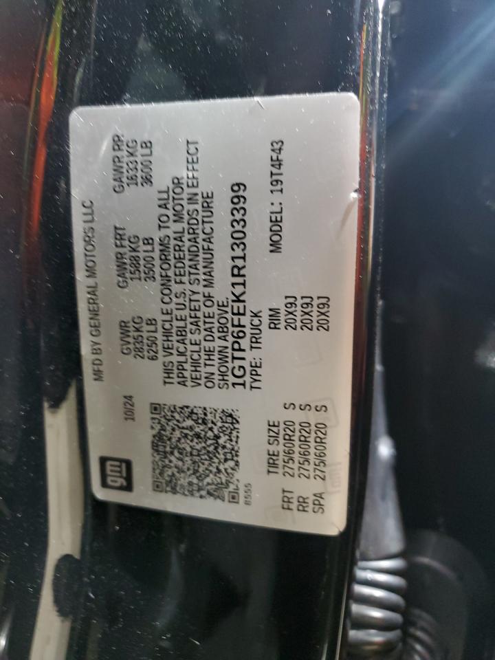 2024 GMC Canyon Denali VIN: 1GTP6FEK1R1303399 Lot: 49176775