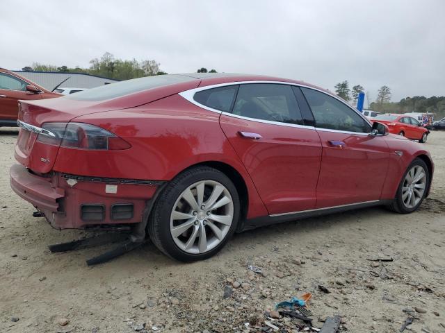  TESLA MODEL S 2015 Red