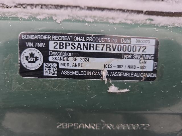 2024 SKIDOO SKANDIC