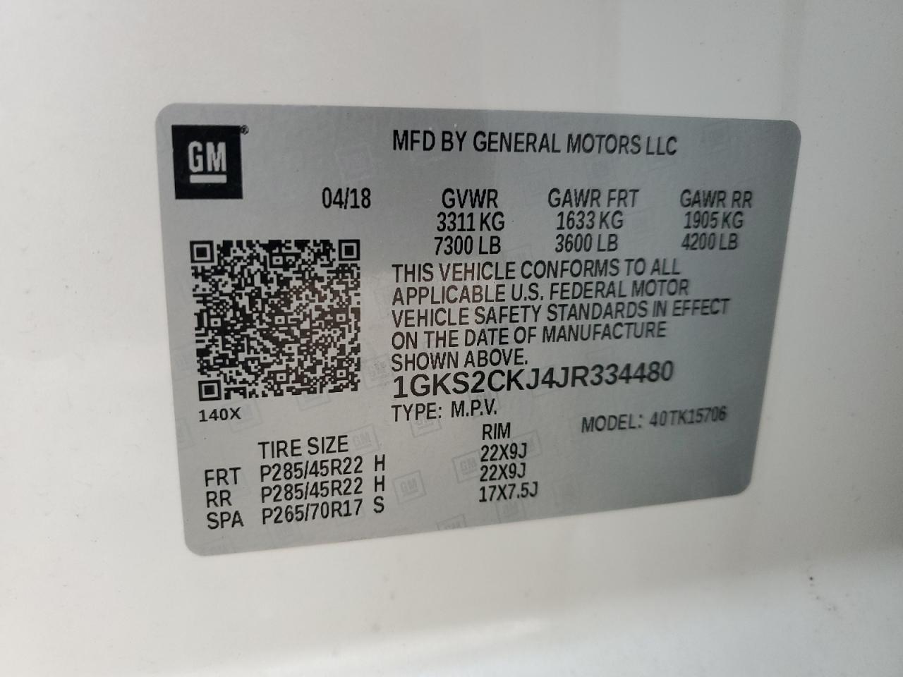 2018 GMC Yukon - Image 13