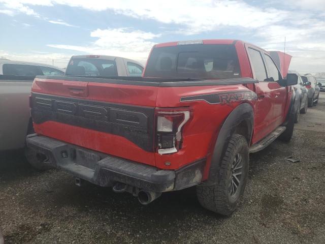  FORD F150 2020 Красный