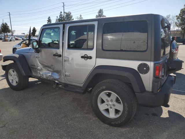  JEEP WRANGLER 2017 Серебристый