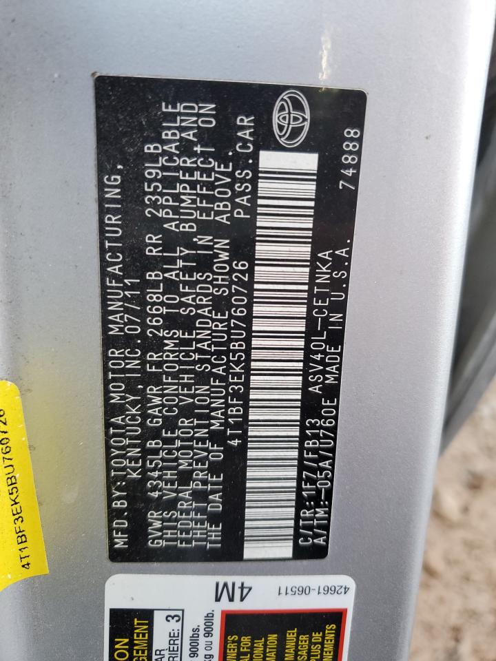 2011 Toyota Camry - Image 12