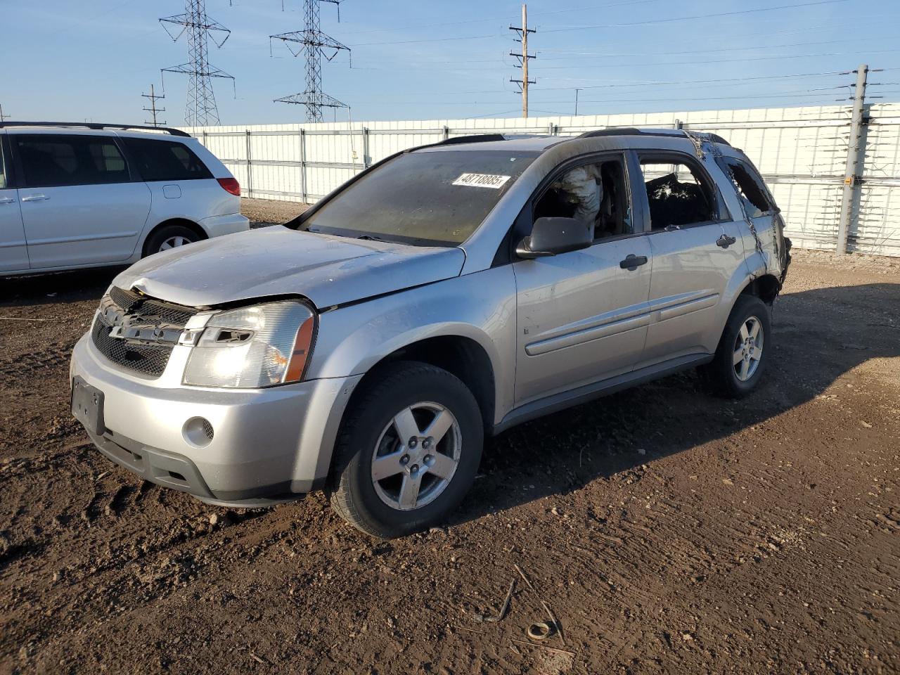 2008 Chevrolet Equinox Ls for Sale in Elgin, IL - Burn - Interior
