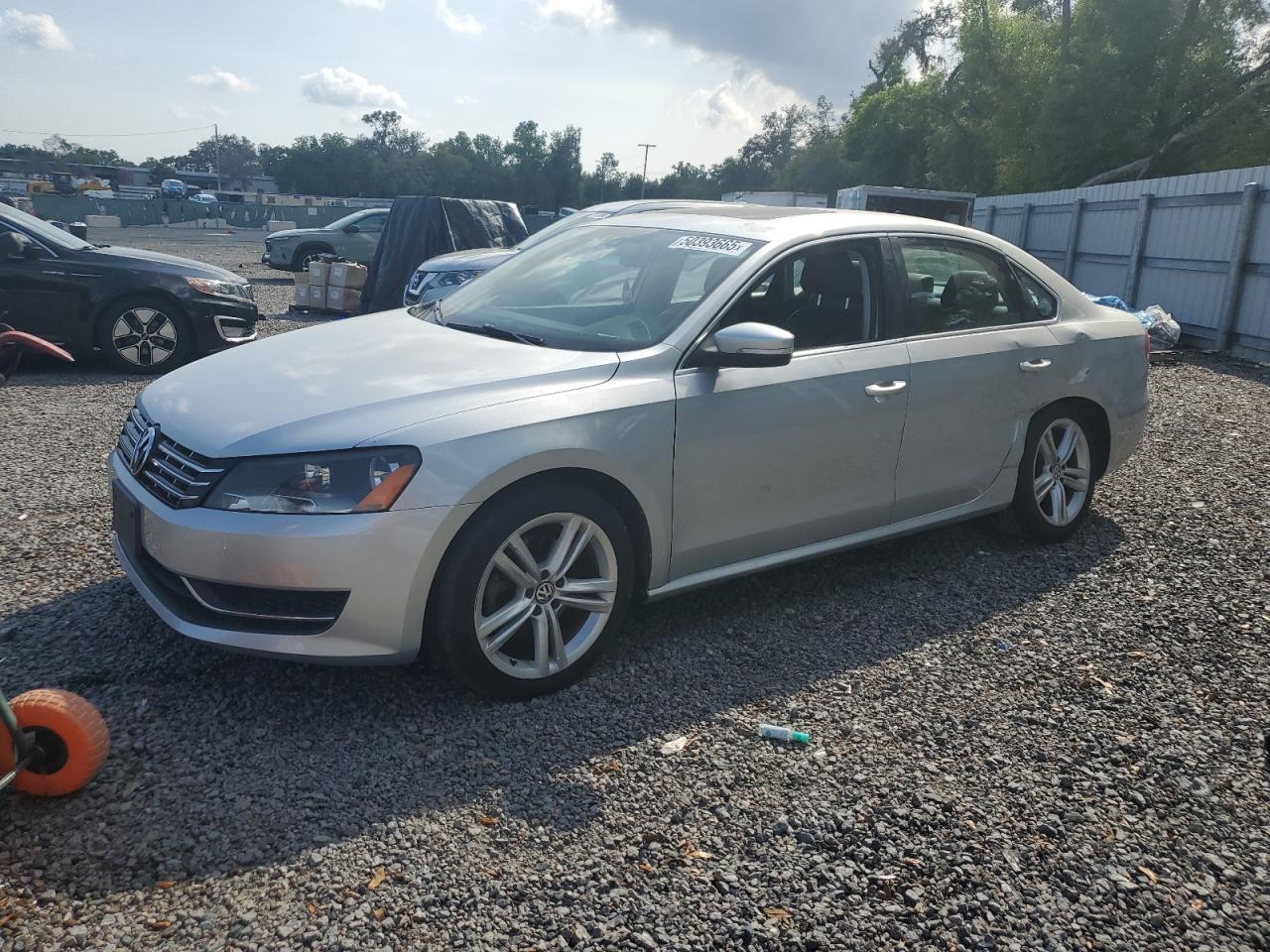 2015 Volkswagen Passat Se de vânzare în Riverview, FL - Side