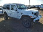 2023 Jeep Wrangler Sahara 4Xe للبيع في Woodhaven، MI - Rear End