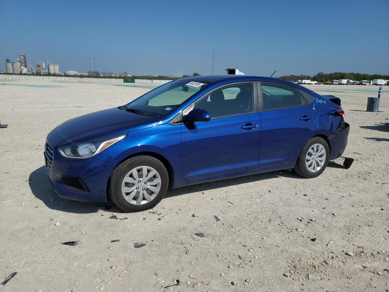2021 Hyundai Accent Se de vânzare în New Braunfels, TX - Rear End