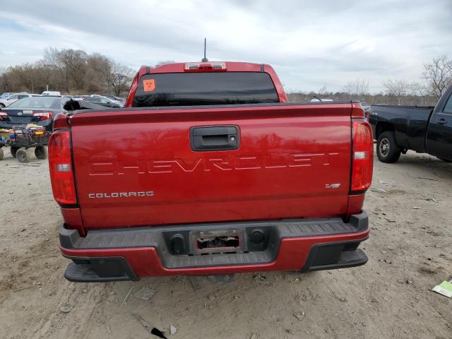  CHEVROLET COLORADO 2021 Червоний