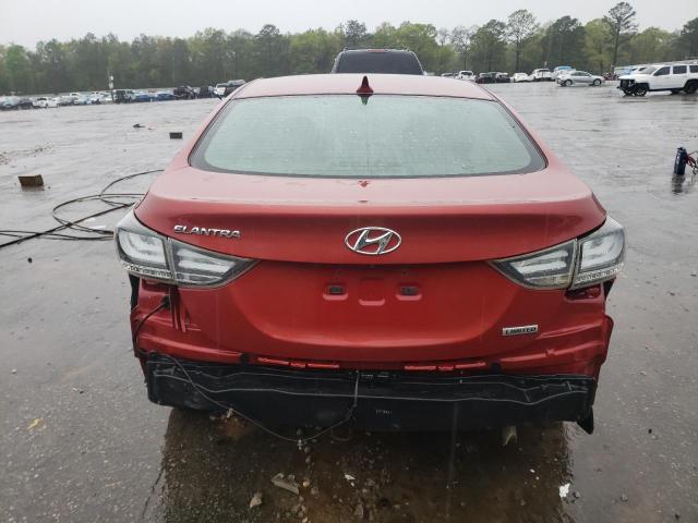  HYUNDAI ELANTRA 2012 Красный