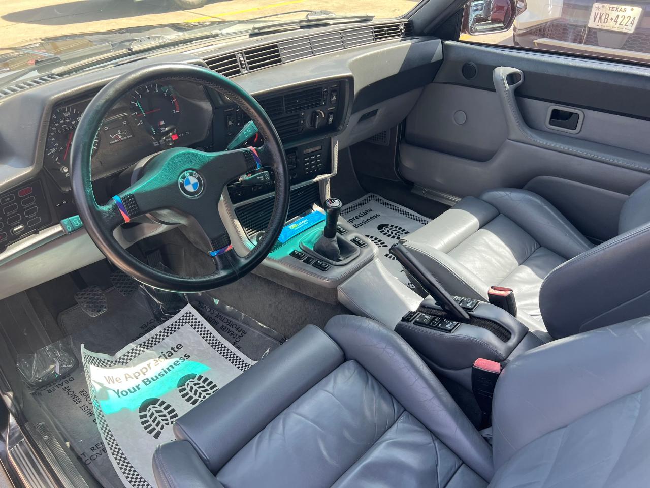 1988 BMW M6 VIN: WBAEE1412J2561688 Lot: 48437465