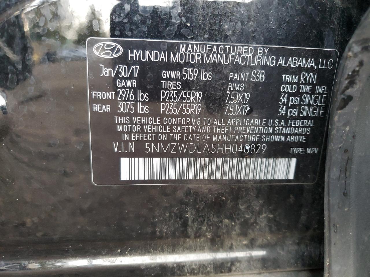 2017 Hyundai Santa Fe - Image 15