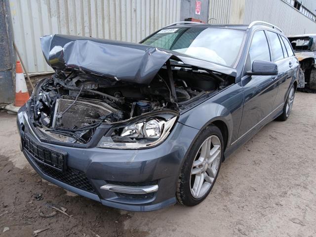 2013 MERCEDES BENZ C250 AMG S for sale at Copart PETERLEE