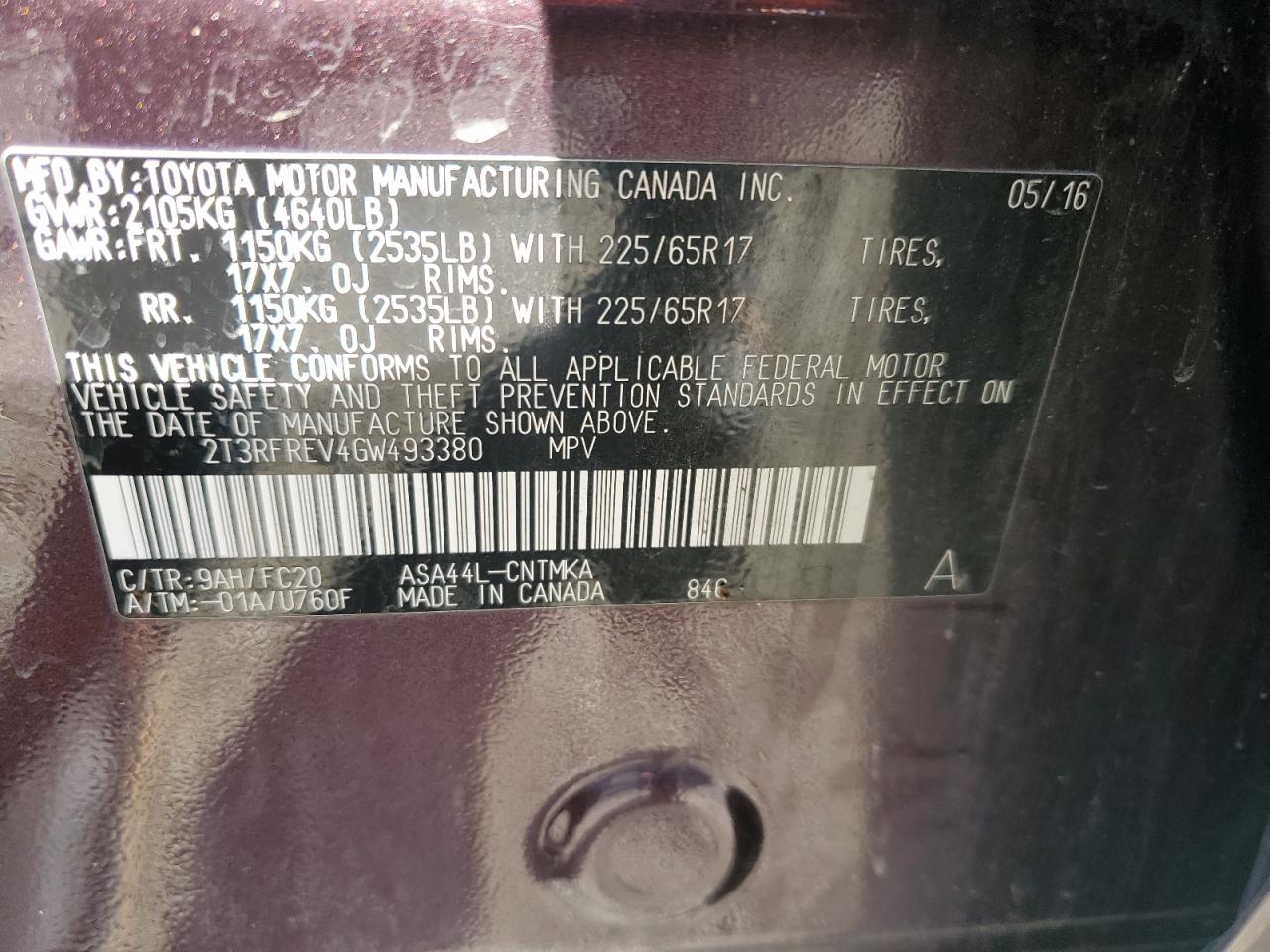 2016 Toyota RAV 4 - Image 16