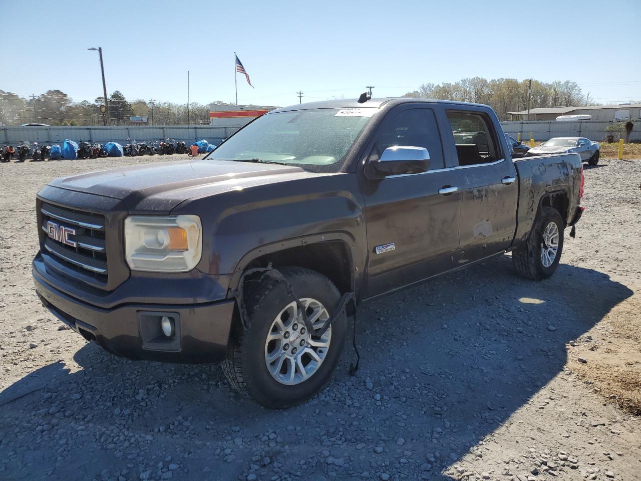 2014 Gmc Sierra K1500 Slt na sprzedaż w Montgomery, AL - Burn