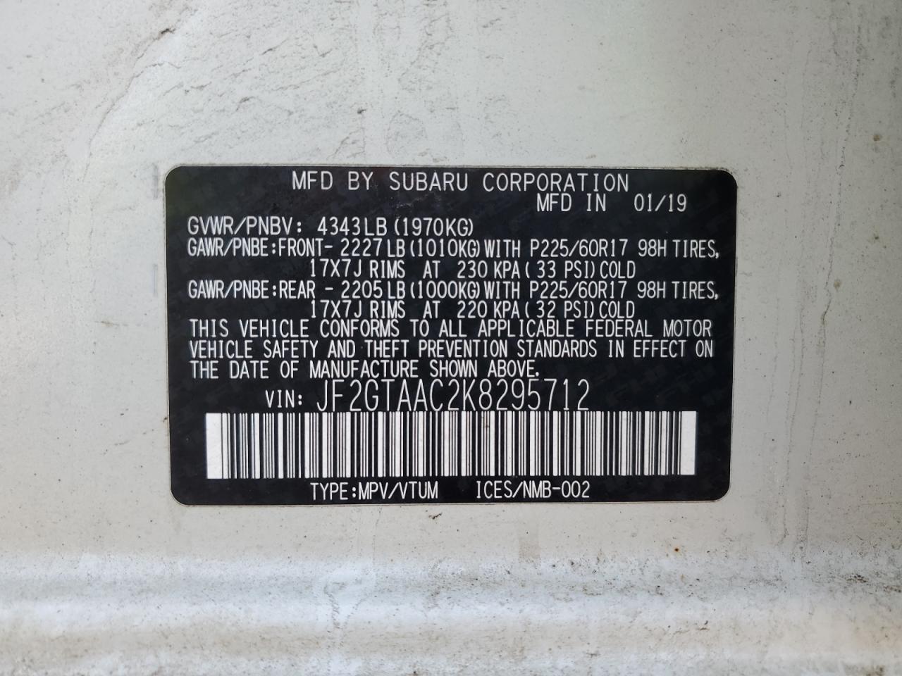 2019 Subaru XV - Image 13