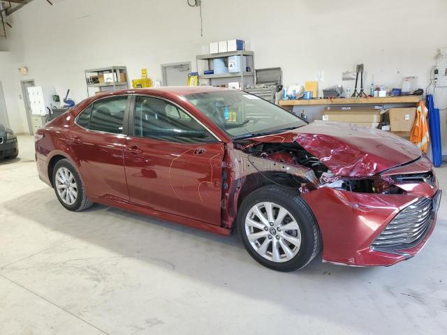  TOYOTA CAMRY 2018 Burgundy
