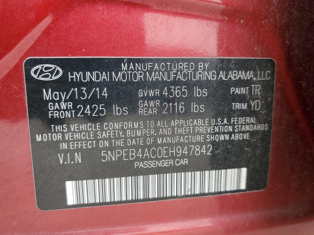 2014 Hyundai Sonata - Image 12