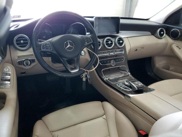 Sedans MERCEDES-BENZ C-CLASS 2015 Granatowy