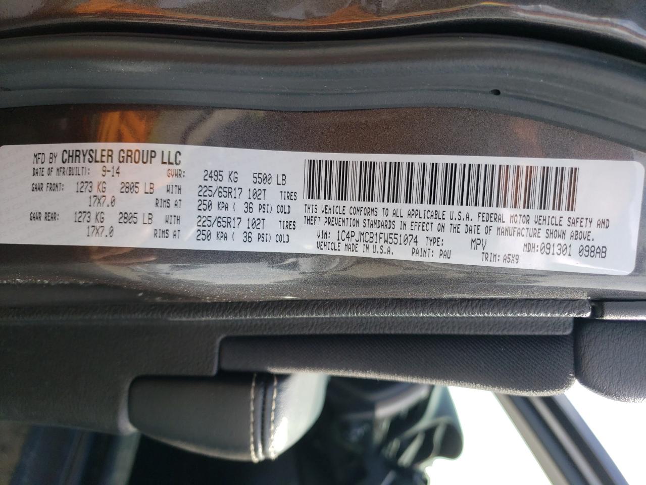 2015 Jeep Grand Cherokee - Image 13