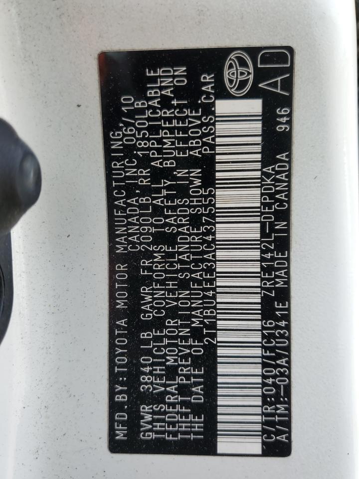 2010 Toyota Corolla - Image 15
