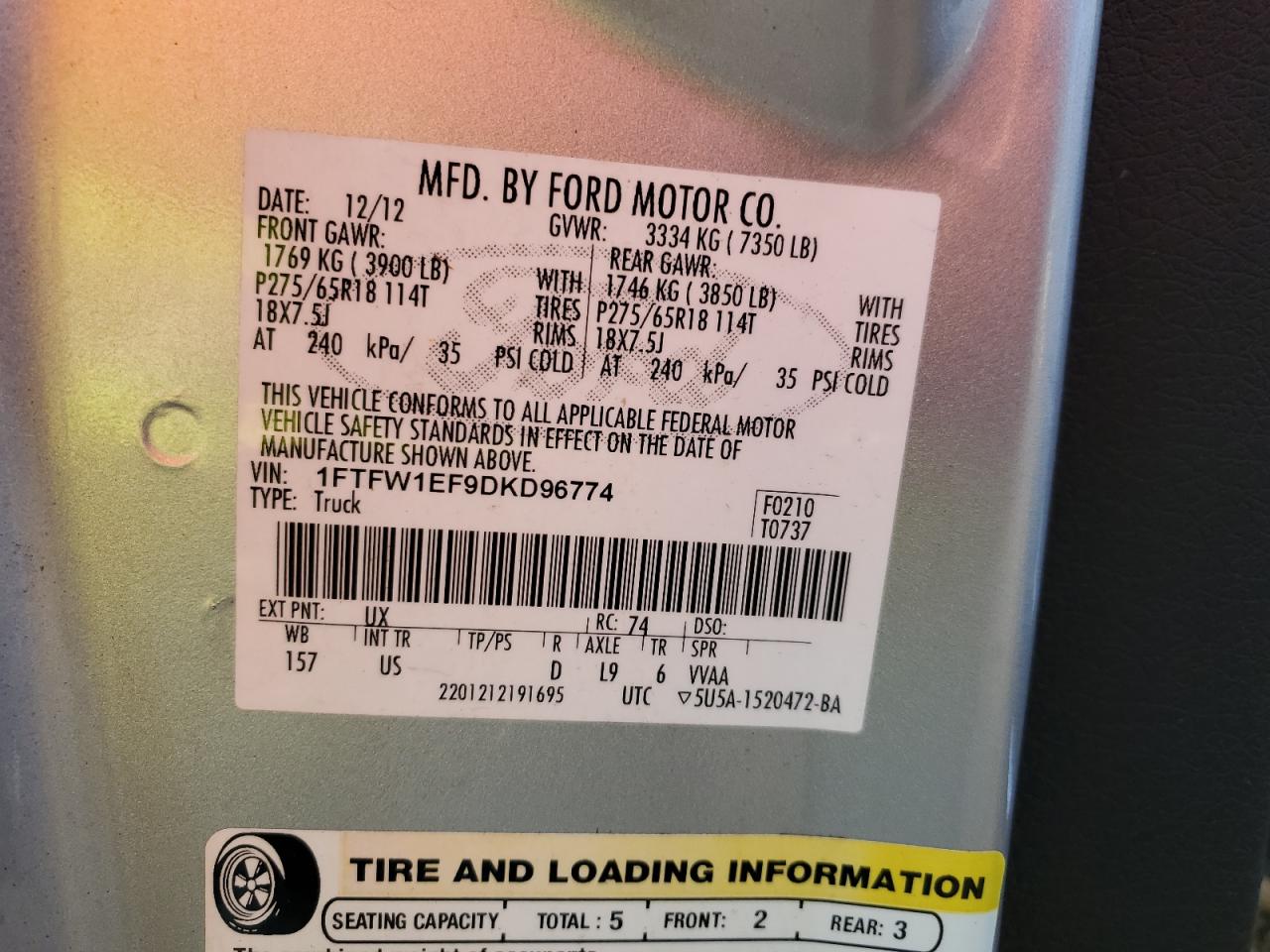 2013 Ford F-150 - Image 12