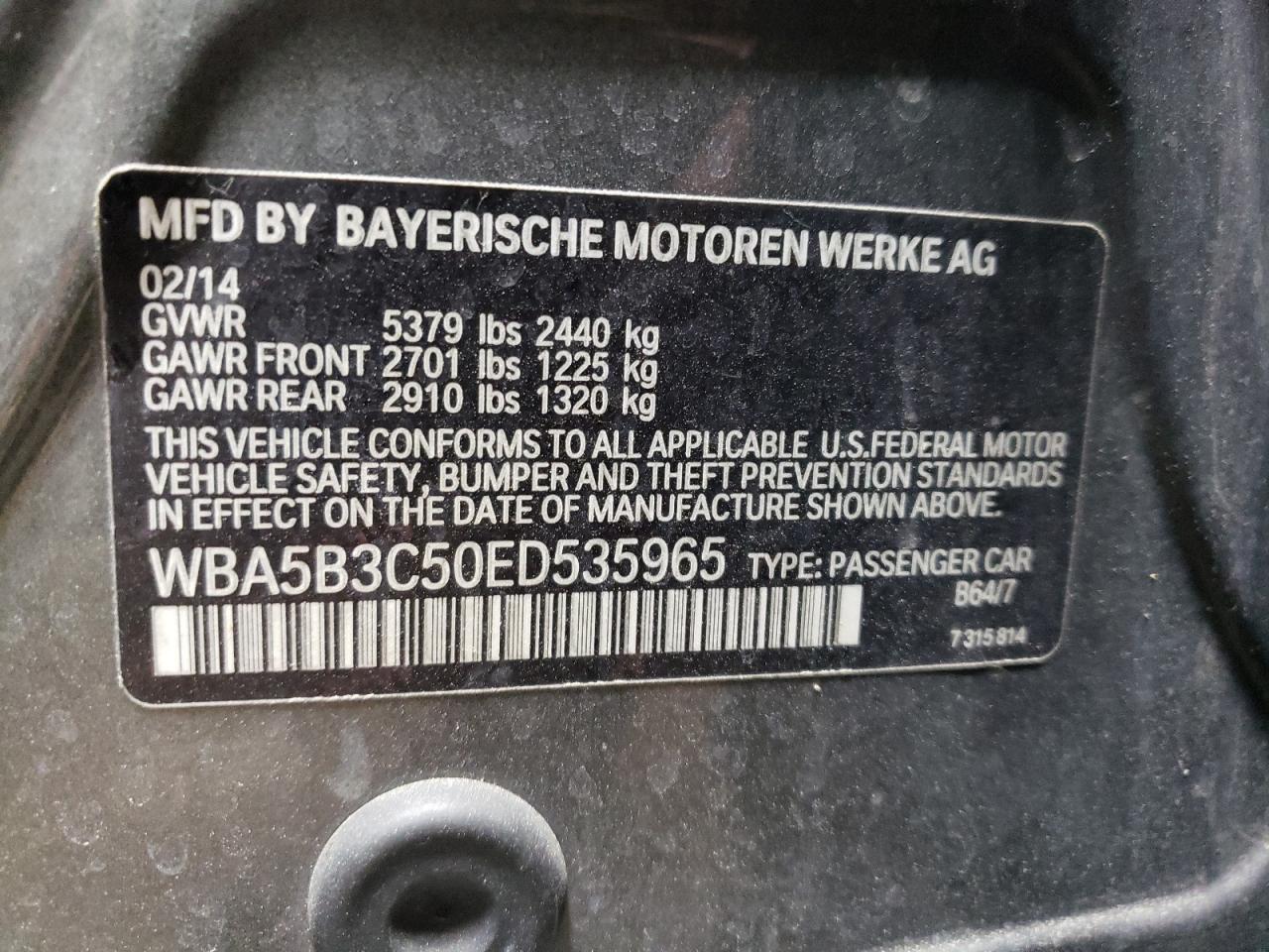 2014 BMW 5er - Image 12