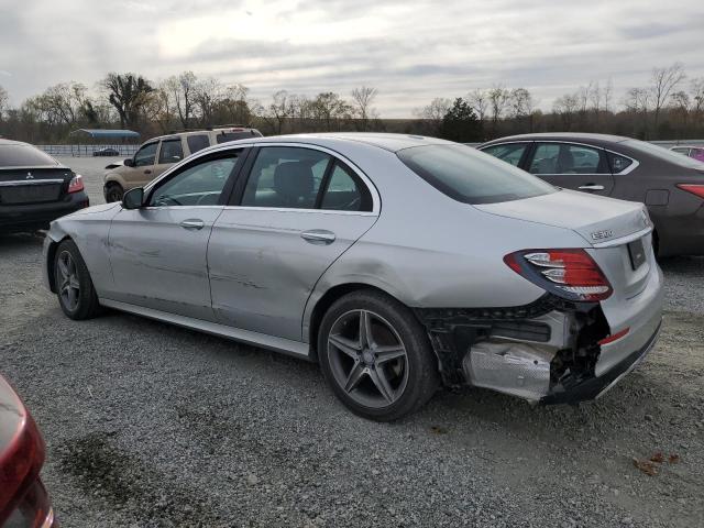  MERCEDES-BENZ E-CLASS 2017 Серебристый