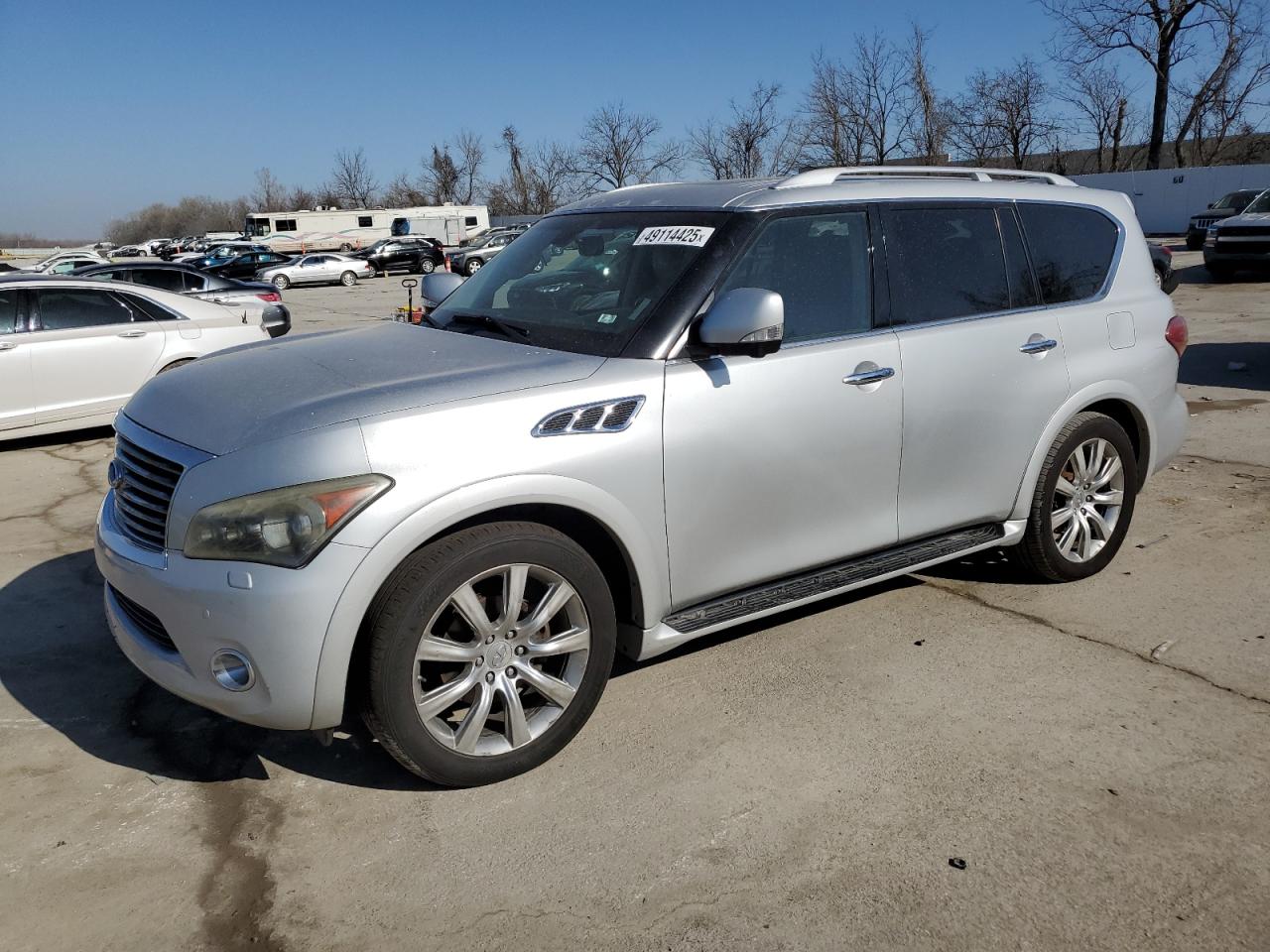 2011 Infiniti Qx56 en Venta en Bridgeton, MO - Front End