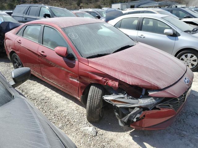  HYUNDAI ELANTRA 2023 Червоний