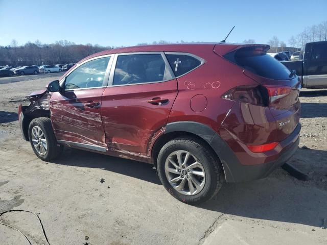  HYUNDAI TUCSON 2018 Czerwony