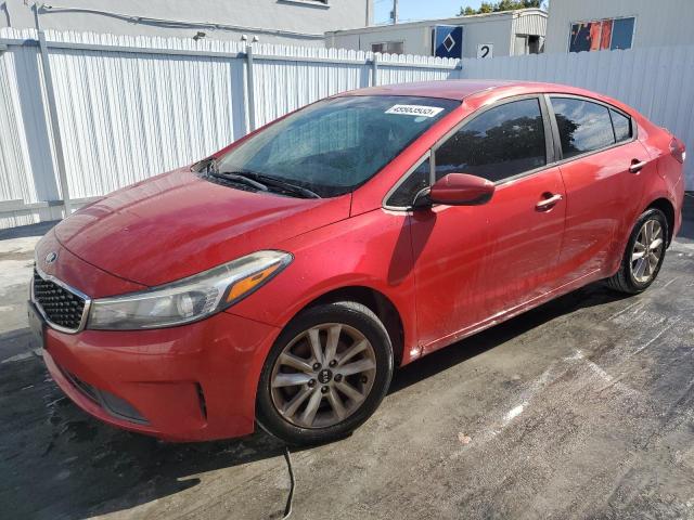  KIA FORTE 2017 Red