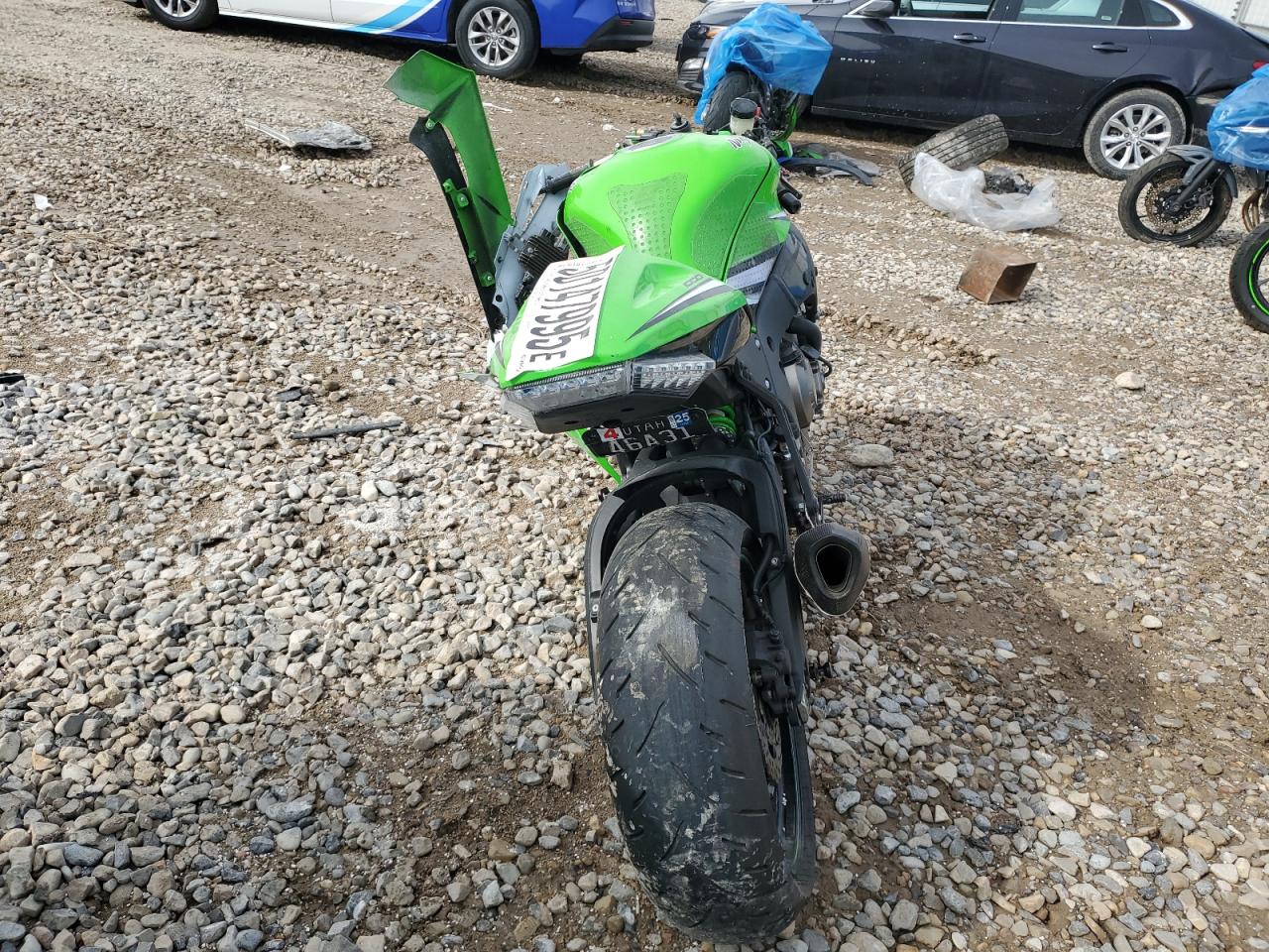 2015 Kawasaki ZX1000-K at UT - Magna, Copart lot 50147995