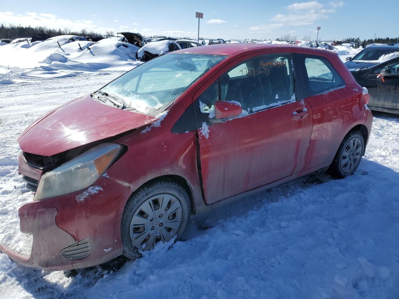 2014 Toyota Yaris de vânzare în Montreal-est, QC - Front End